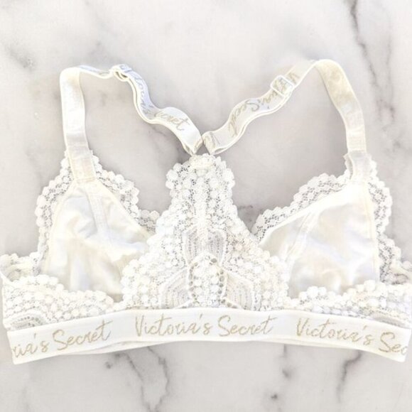 White Victoria Secret Bralette - Picture 3 of 3